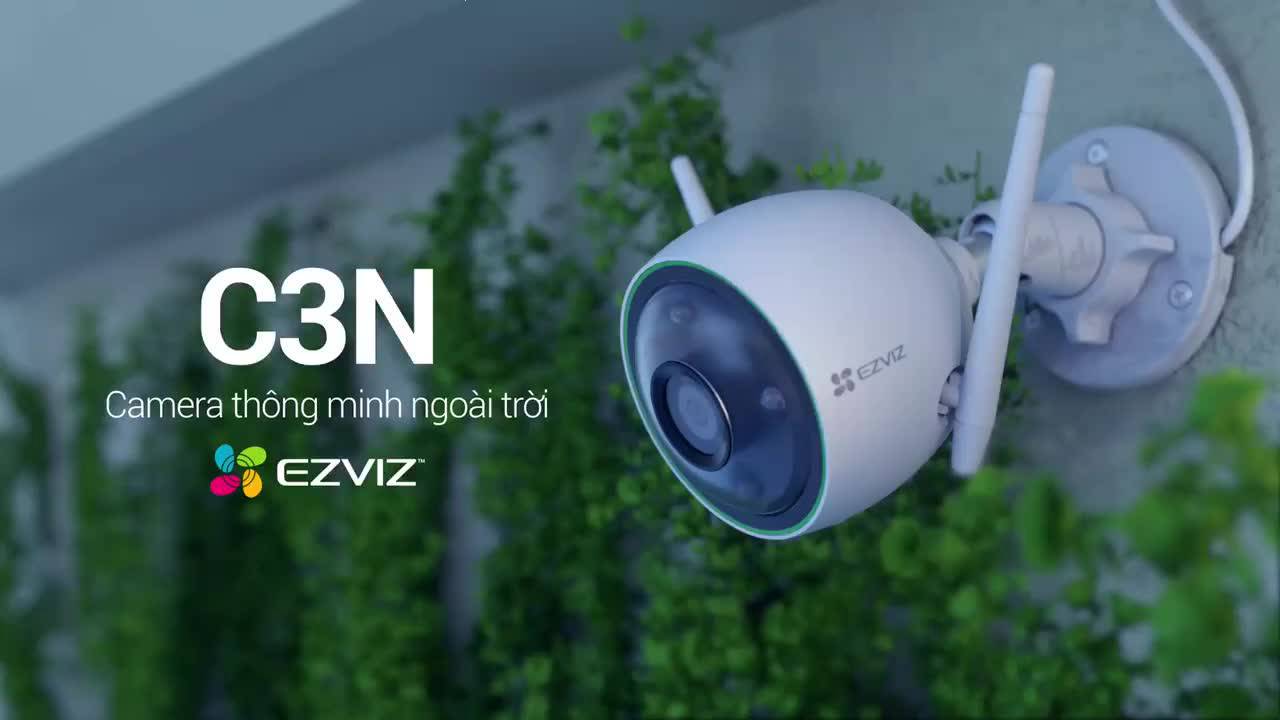 Camera AI IP WIFI Ngoài Trời Thông Minh, màu ban đêm, có mic  EZVIZ C3N  C3TN H3C 2MP (chính hãng) | BigBuy360 - bigbuy360.vn