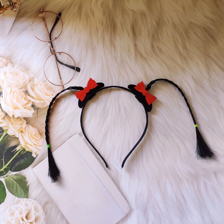Cài tóc bện tóc kiểu hoạt hình dễ thương vui nhộn hóa trang lễ halloween