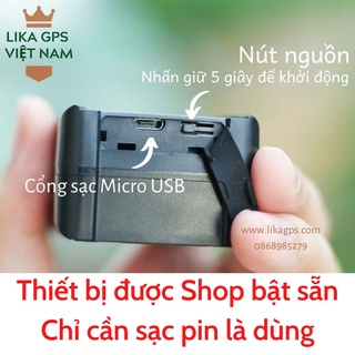 Định Vị không dây LIKA K9 ô Tô Xe Máy độ chính xác cao, pin 30 ngày
