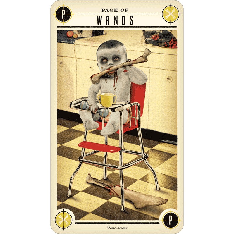 Bộ Bài Zombie Tarot (Mystic House Tarot Shop)