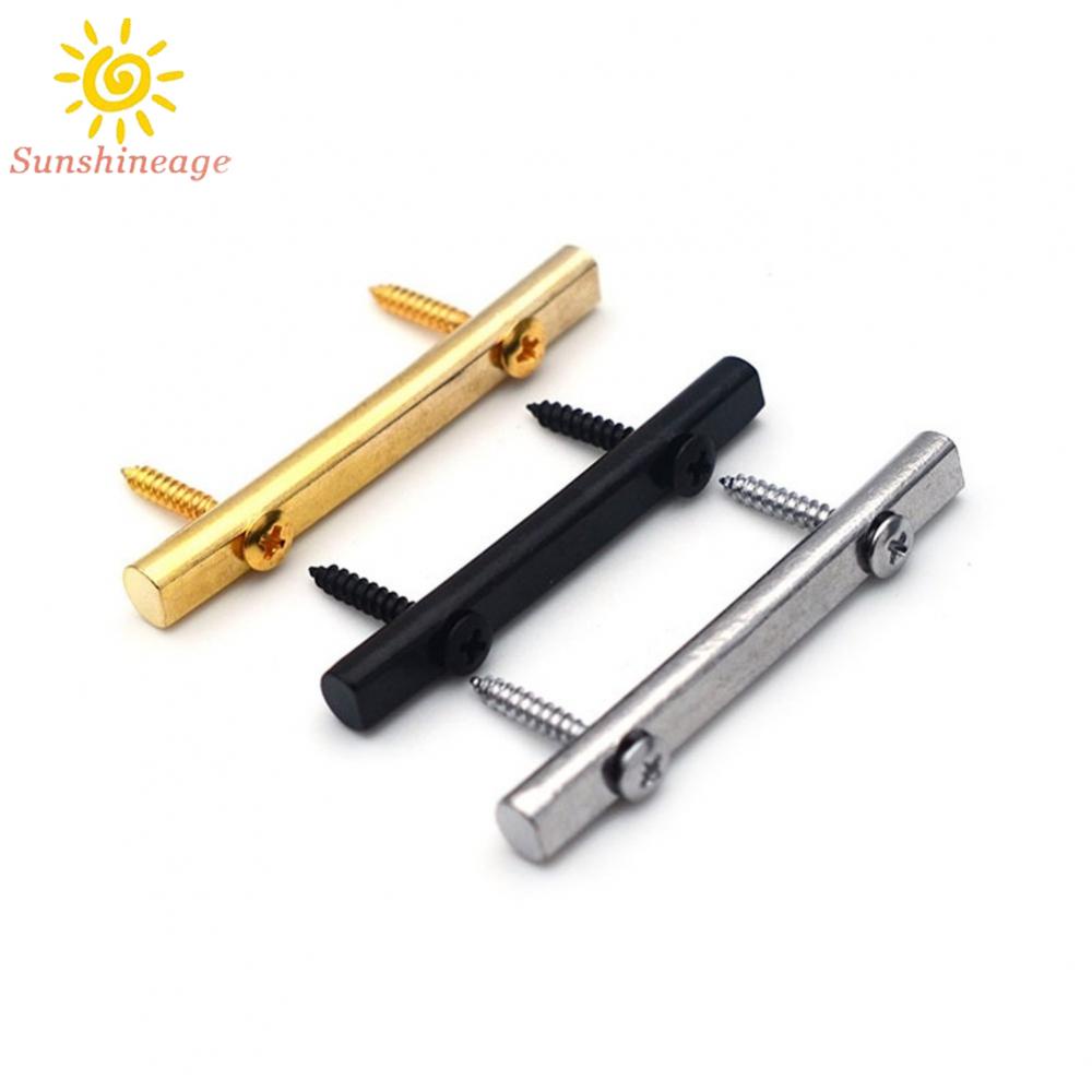 SUNAGE- ~48MM String Tension Bar Strings Retainer for Electric Guitar,Chrome,Black,Gold  Musical instruments【SUNAGE-HOT Fashion】