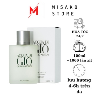 Nước hoa nam Giò trắng 100ml* thơm lâu nam tính*