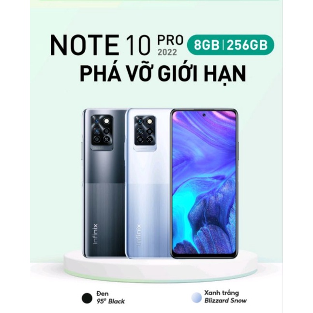 Điện Thoại Infinix Note 10 Pro 8/256Gb |Helio G95| Chính Hãng