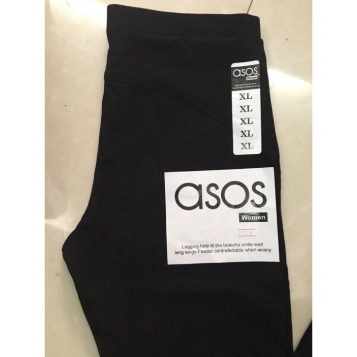 Quần Legging Nâng Mông Chất Cotton Loại 1 Dầy Dặn, Quần Bó Cạp Cao Hàng Loại Đẹp Gen Bụng Không Lộ