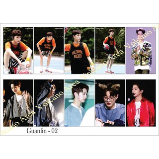 Bộ Sticker Wanna One - Guanlin - có nhiều mẫu hình dán Kpop