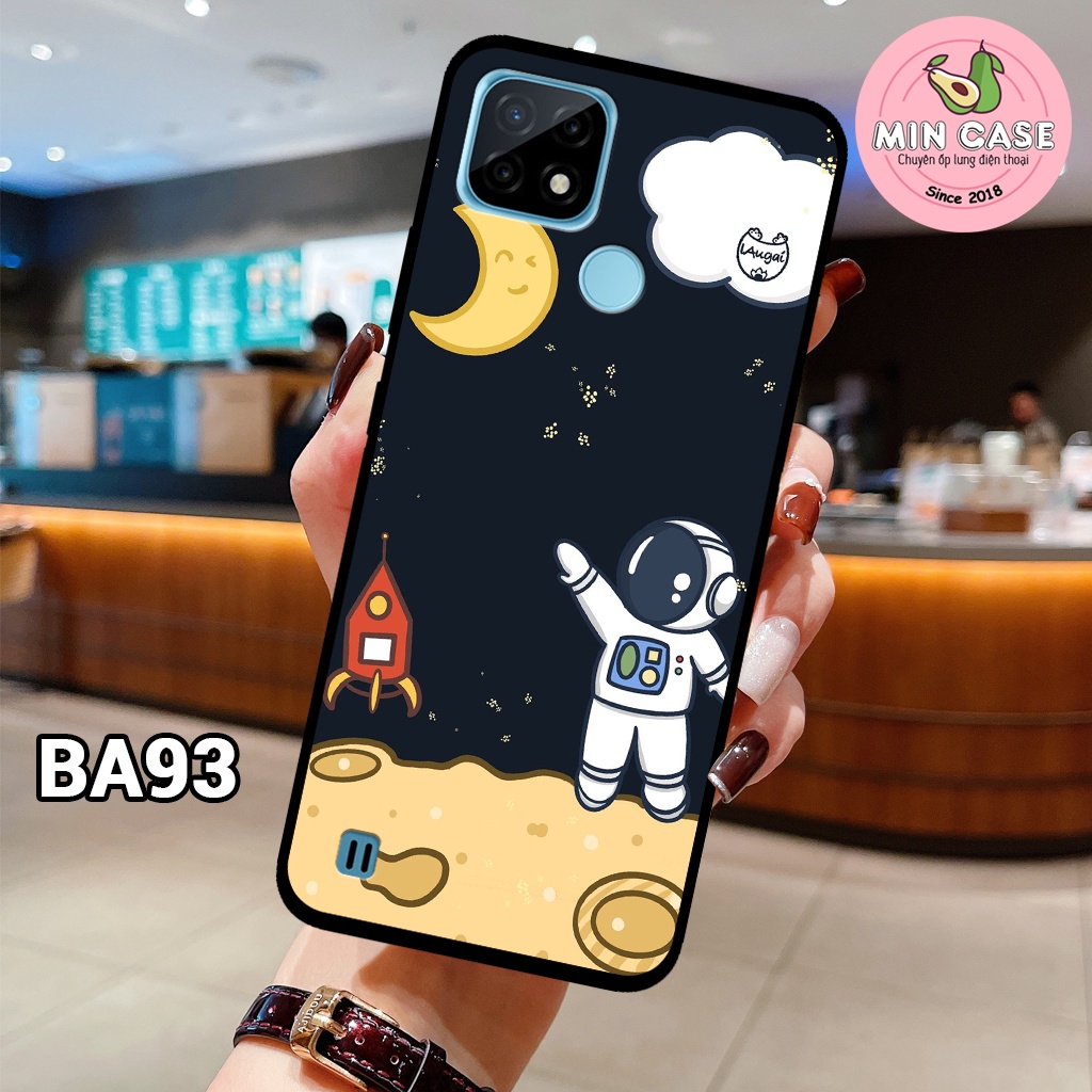 Ốp lưng REALME C21 - C21Y - C25 - C25Y in hình vũ trụ độc đáo, phi hành gia Astronaut siêu dễ thương