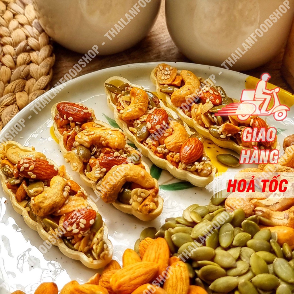 Bánh Thuyền Mix Hạt Dinh Dưỡng - Túi 250gram