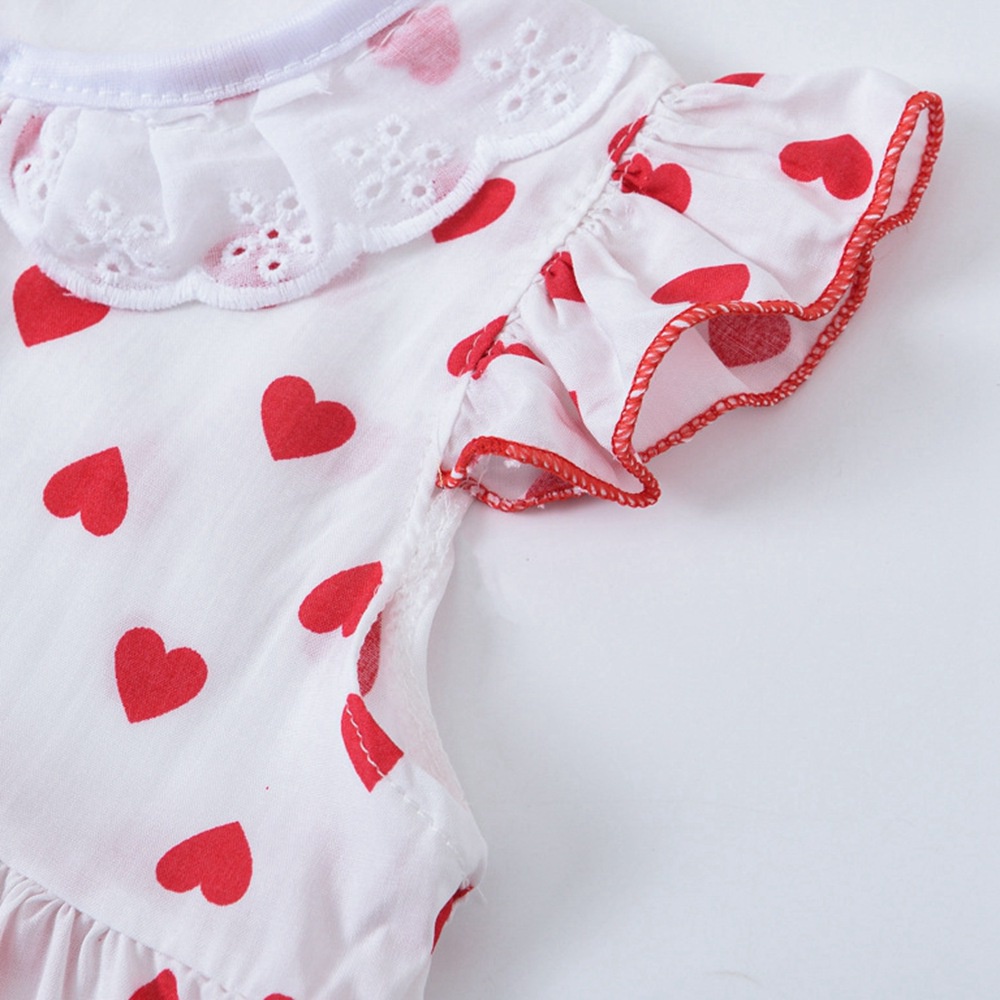 2PCS Set Baby Girl Pajamas Soft Cotton Kids Sleepwear Dress and Shorts Toddler Infant Pyjamas