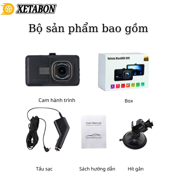 (Tặng thẻ nhớ 32 GB)Camera Hành Trình ô tô Vehicle BlackBOX Full HD, Cam hành trình1 ĐỔI 1 TRONG 1 năm BẢO HÀNH 5 NĂM