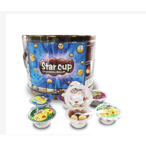 [Giá Sỉ] Bánh Maoji Star Cup Thái Lan hộp 1000gr siêu to khổng lồ ăn là nghiền