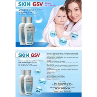 ✅ Sữa rửa mặt skin GSV 200ml [CHÍNH HÃNG]
