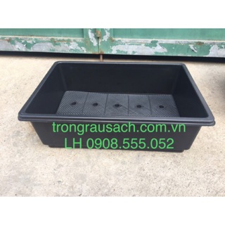 3 Khay nhựa trồng rau 65x42x16cm (03SP) nhựa loại 1