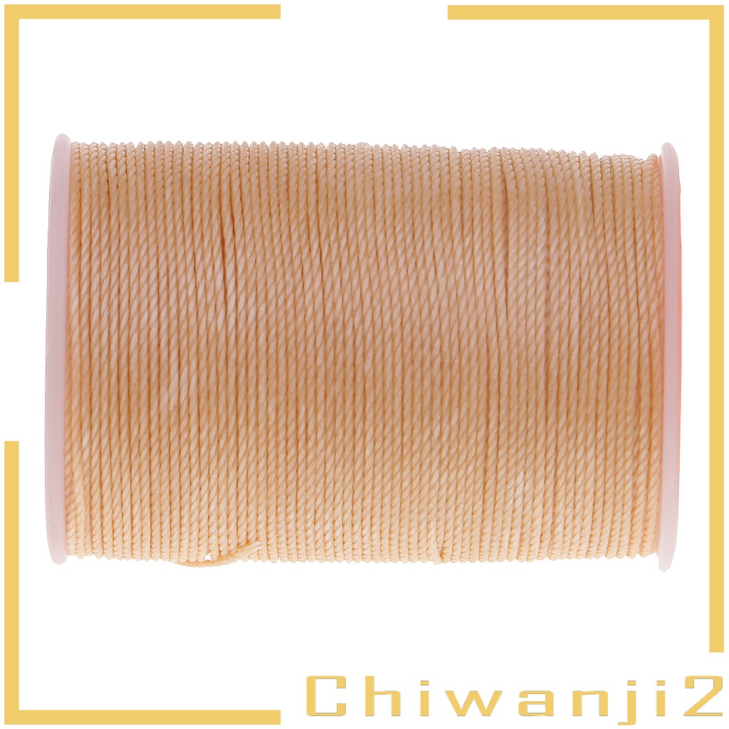[Chiwanji2] Cuộn Chỉ May Đồ Da 0.65mm Màu Xám