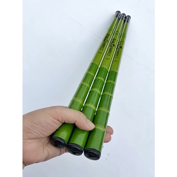 Cần câu tay trúc xanh 3H, thu gọn 75cm