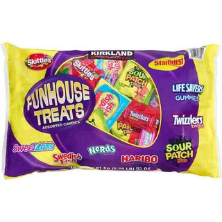 🍎🍐🍊🍉🍒KẸO TRÁI CÂY KIRKLAND FUNHOUSE TREATS MỸ 2.61KG 🥭🍇🍓🍋