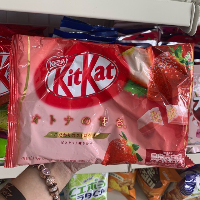 Kitkat vị dâu - Nhật Bản