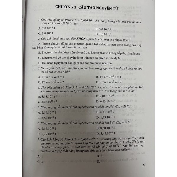 Sách - Câu Hỏi Trắc Nghiệm Hoá Vô Cơ và Hữu Cơ Tmos