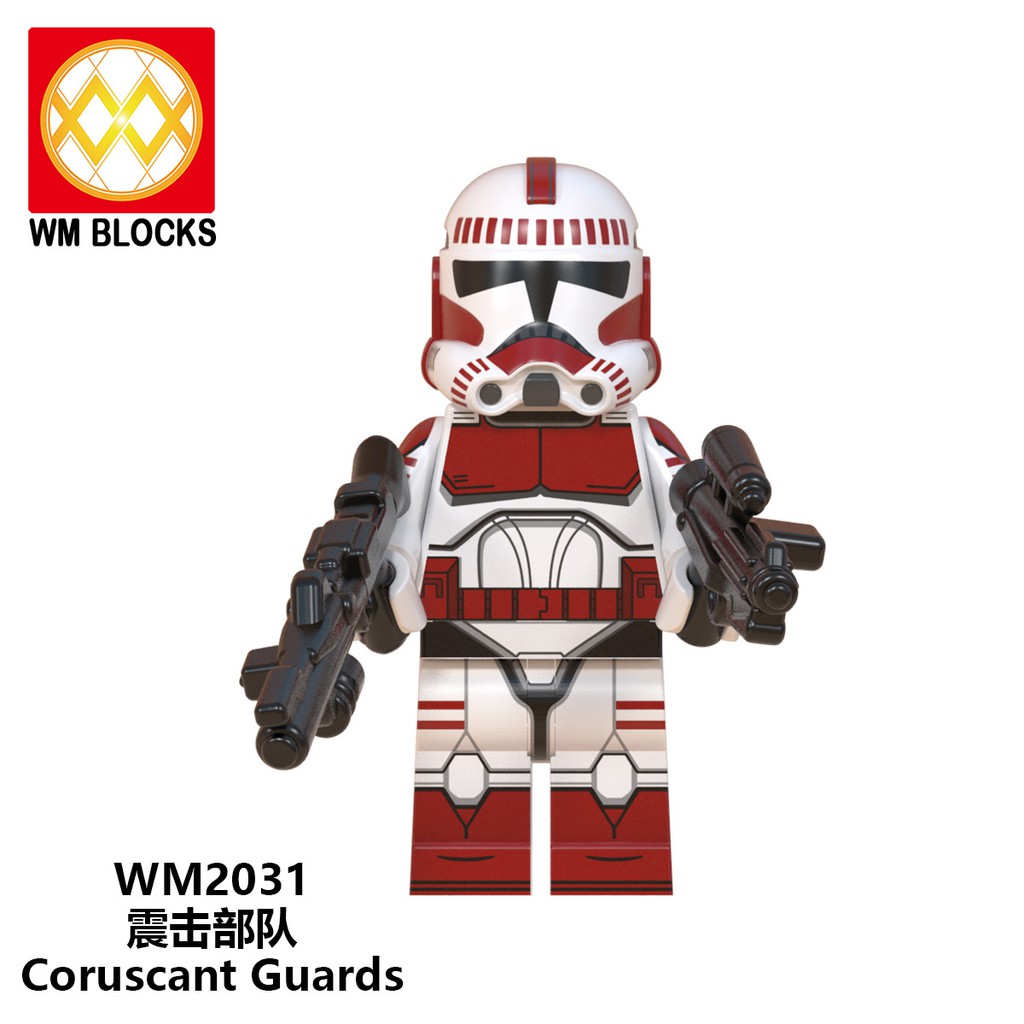 Đồ Chơi Lắp Ráp Minifigures Các Mẫu Nhân Vật Trong Star Wars Cuộc Chiến Giữa Các Vì Sao Echo Darth Maul Bo Katan WM6098