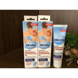 Kem bôi giảm đau nhức DAS gesunde PLUS - Mivolis Dạng gel dành cho nam 100ml {Germany Authentic}
