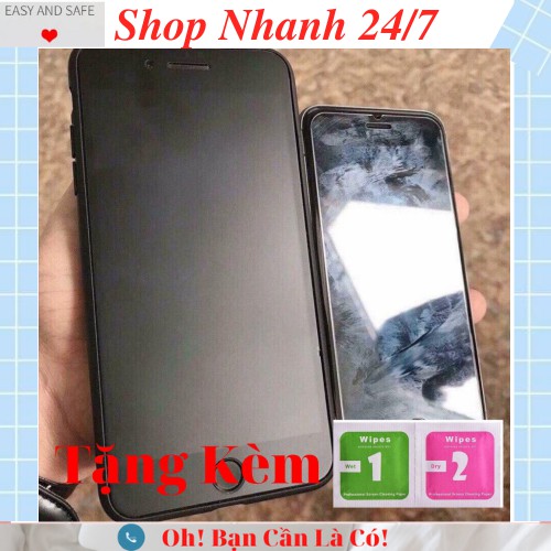 ⚡️Giá Sỉ⚡️Kính Cường lực Chống Vân Tay Full Màn Cho iphone_Miếng Dán Điện Thoại iphone - Cường Lực iphone