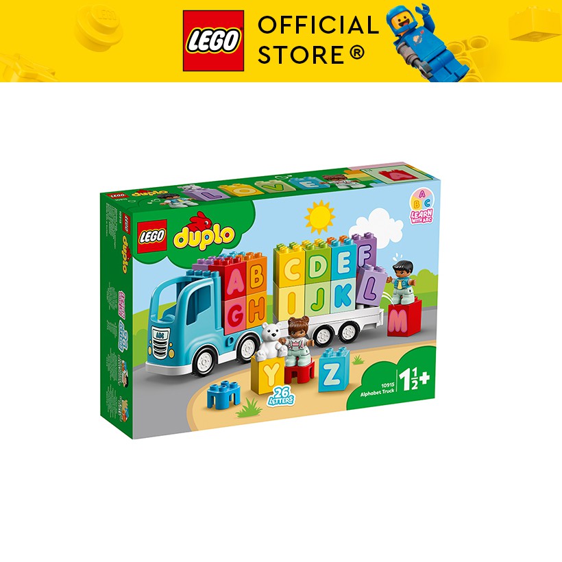 LEGO DUPLO 10915 Đoàn Tàu Học Chữ (36 Chi tiết) Đồ chơi lắp ráp giáo dục mầm non