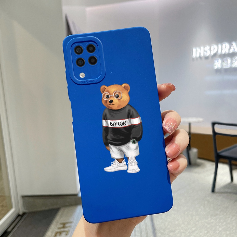 Ốp Điện Thoại TPU Mềm Hình Khủng Long Dễ Thương Cho Samsung Galaxy A11 A12 Samsung A12 SM-A125F A 12 2020 A 11