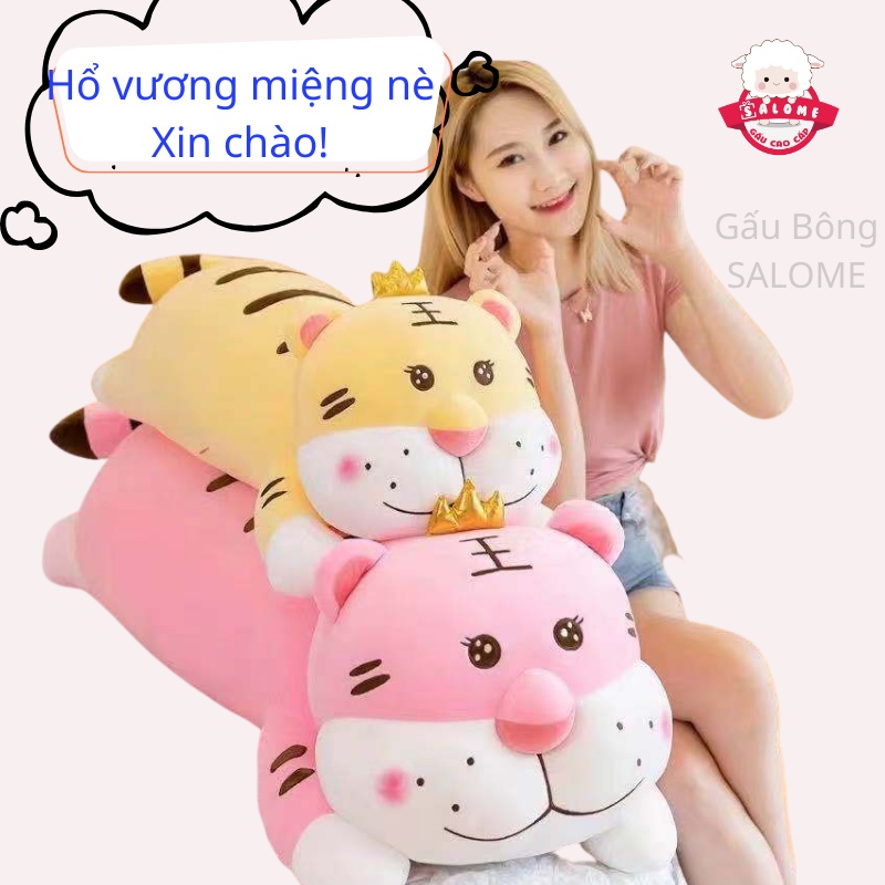 Gấu Bông Hổ Đội Vương Miệng SALOME, Thú Con Cọp Cao Cấp