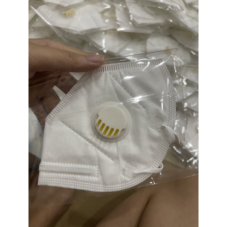 Khẩu trang y tế N95 có van thở, KN95 có van thở (1 hộp/ 10 cái) chống bụi kháng khuẩn , sử dụng nhiều lần Shop | BigBuy360 - bigbuy360.vn