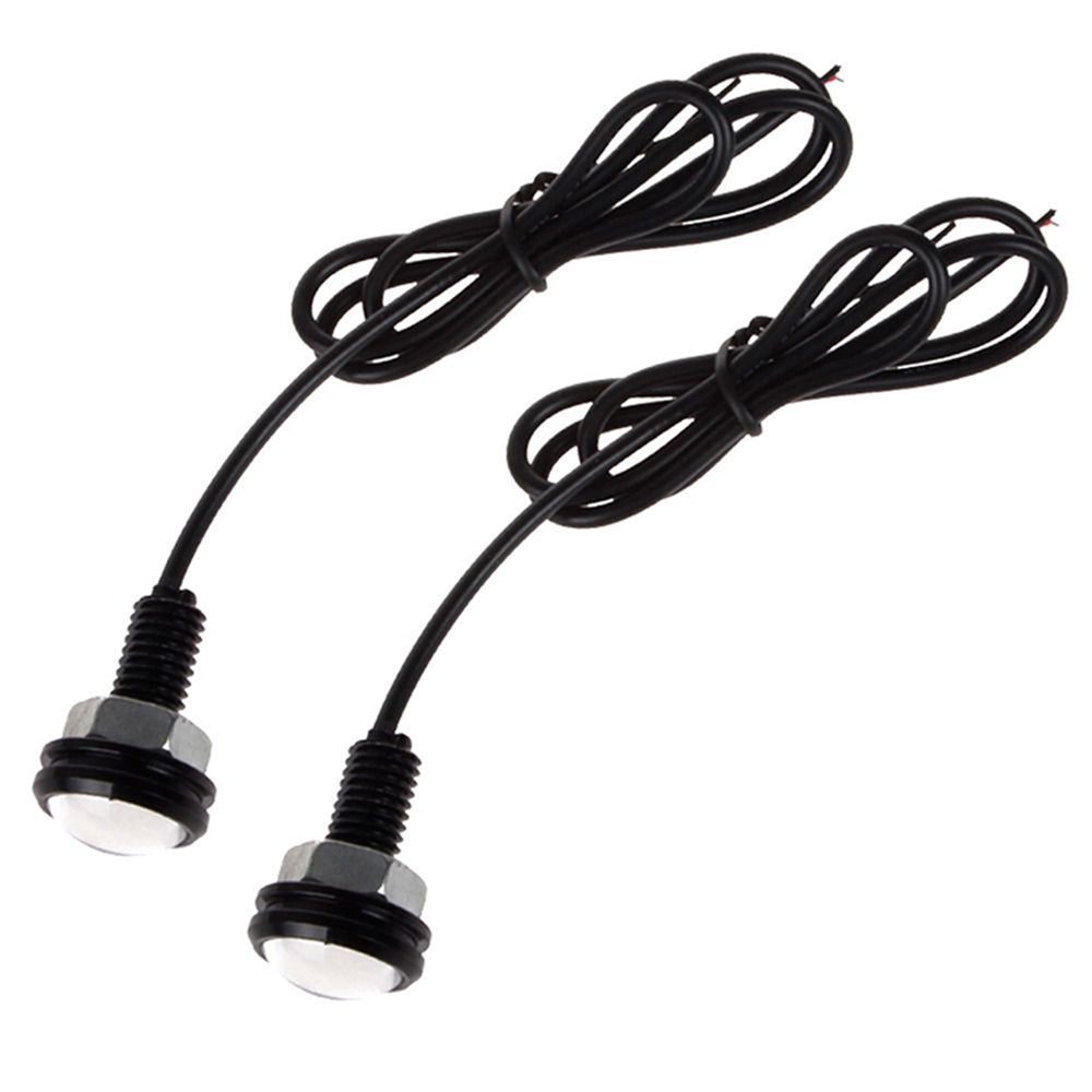 Đèn LED chống nước 9W dùng làm đèn pha/đèn báo phanh/đèn đỗ xe/đèn chiếu sáng ban ngày trang trí cho xe hơi