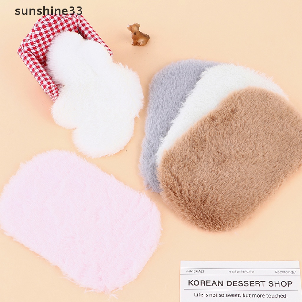 Thảm lông trải sàn trang trí nhà búp bê tỉ lệ 1: 12