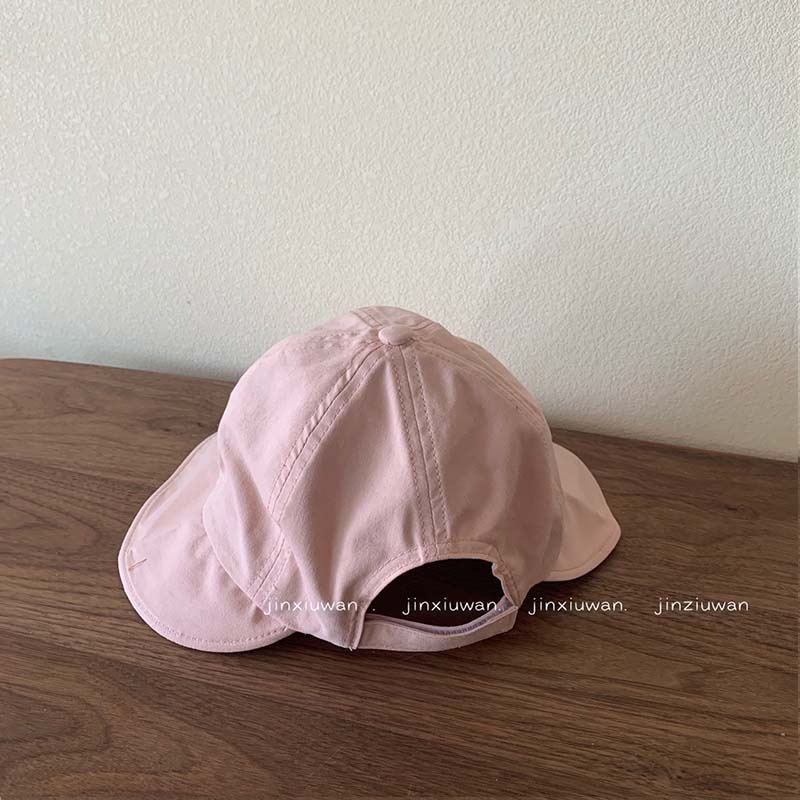 Mũ tai bèo che mặt chống nắng phong cách Nhật Hàn thời trang mùa hè dễ phối đồ dành cho nữ có chỗ để buộc tóc đuôi ngựa