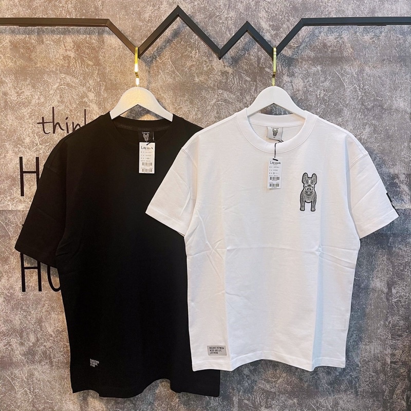 Áo Life Work logo mini basic