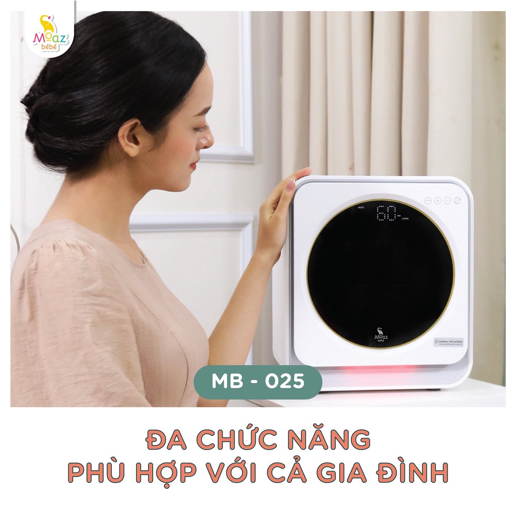 Máy tiệt trùng sấy khô tia UV C-Led Moazbebe MB025