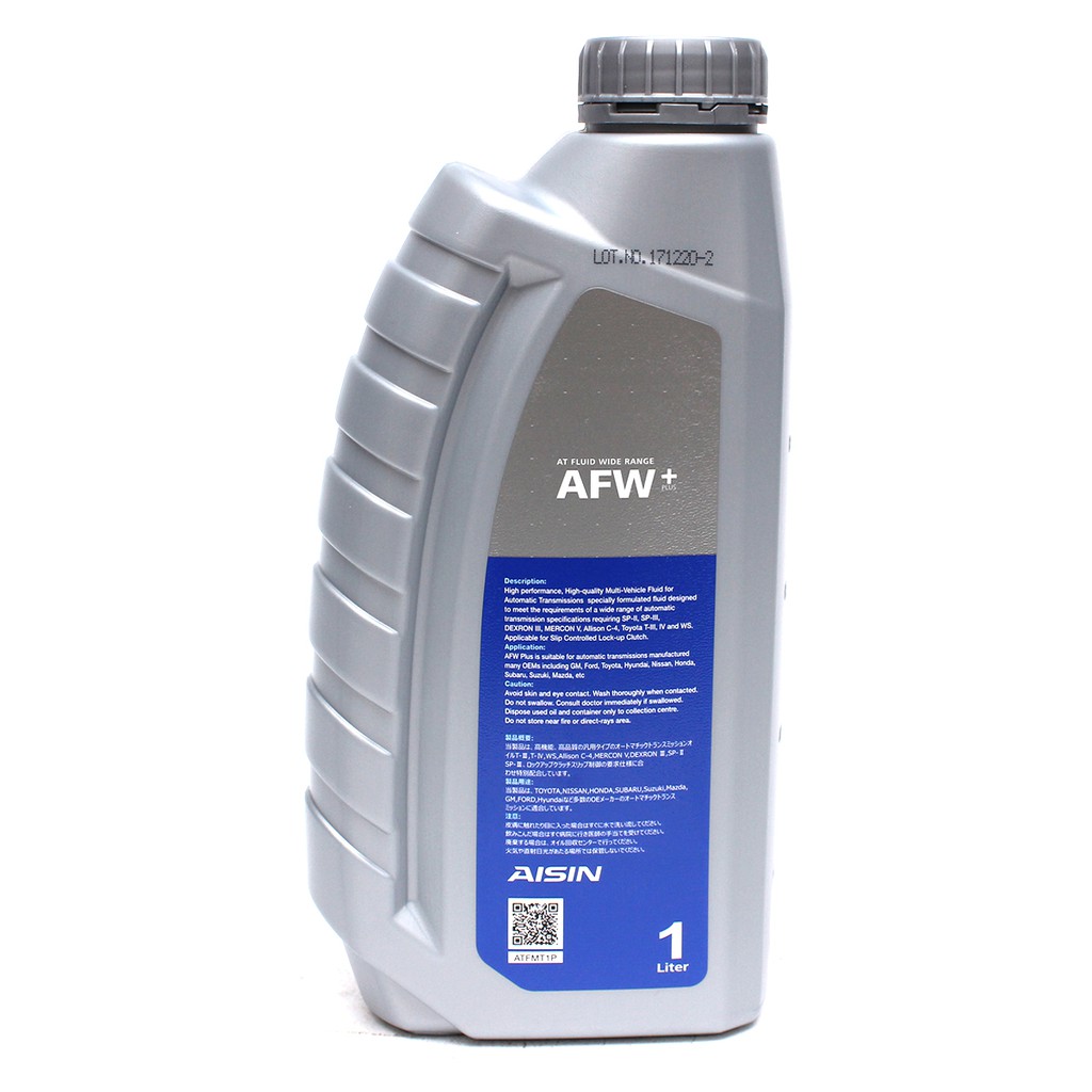 Nhớt Hộp Số Tự Động AISIN ATFMT1P AFW+ ATF Multi 1L - Nhập Khẩu Chính Hãng