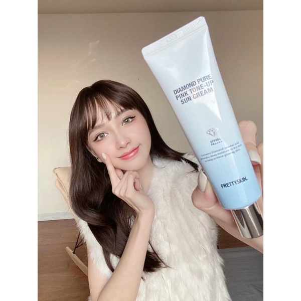 Kem Dưỡng Trắng Nâng Tone Face &amp; Body Pretty Skin Kim Cương 100ml