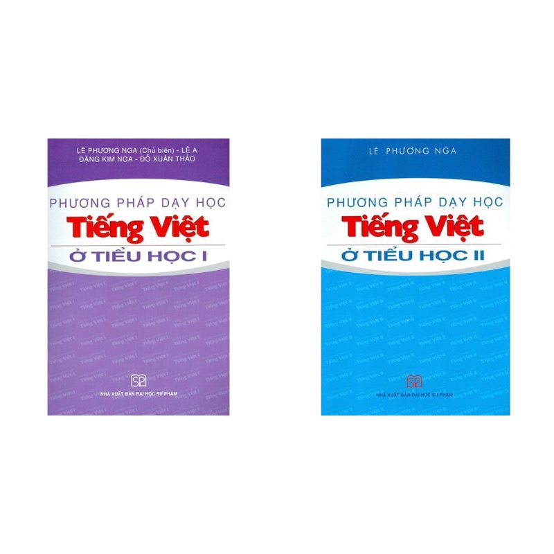 Sách - (Combo 2 tập) Phương Pháp Dạy Học Tiếng Việt Ở Tiểu Học