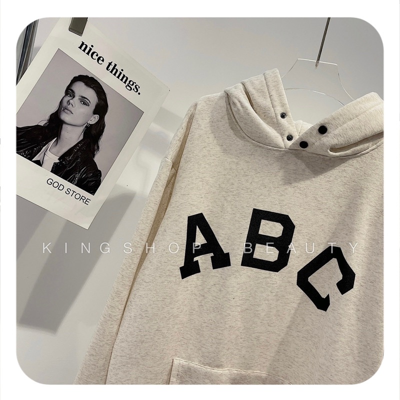 Áo hoodie ABC , áo khoác nỉ nam nữ dáng rộng phong cách ulzzang Freeship | BigBuy360 - bigbuy360.vn