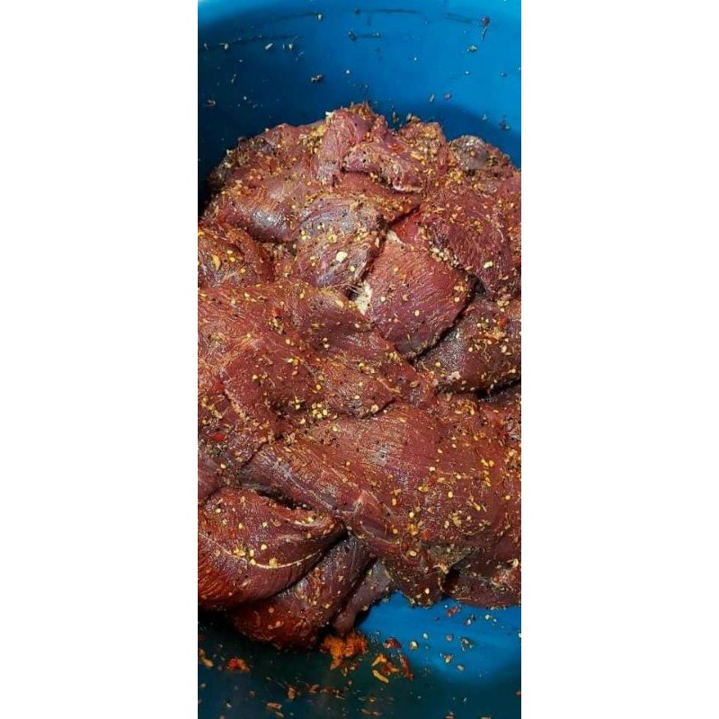 thịt LỢN GÁC BẾP đặc sản điện biên 500g tặng súp chẩm chéo