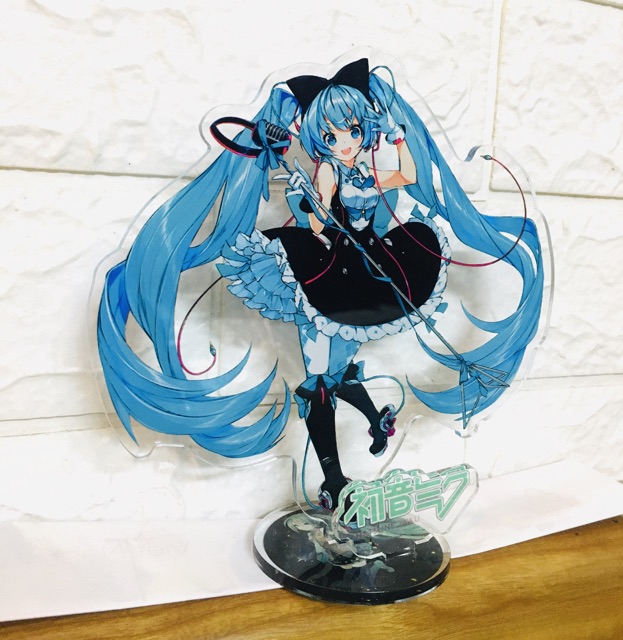 Tượng miku , mô hình hatsune miku để bàn