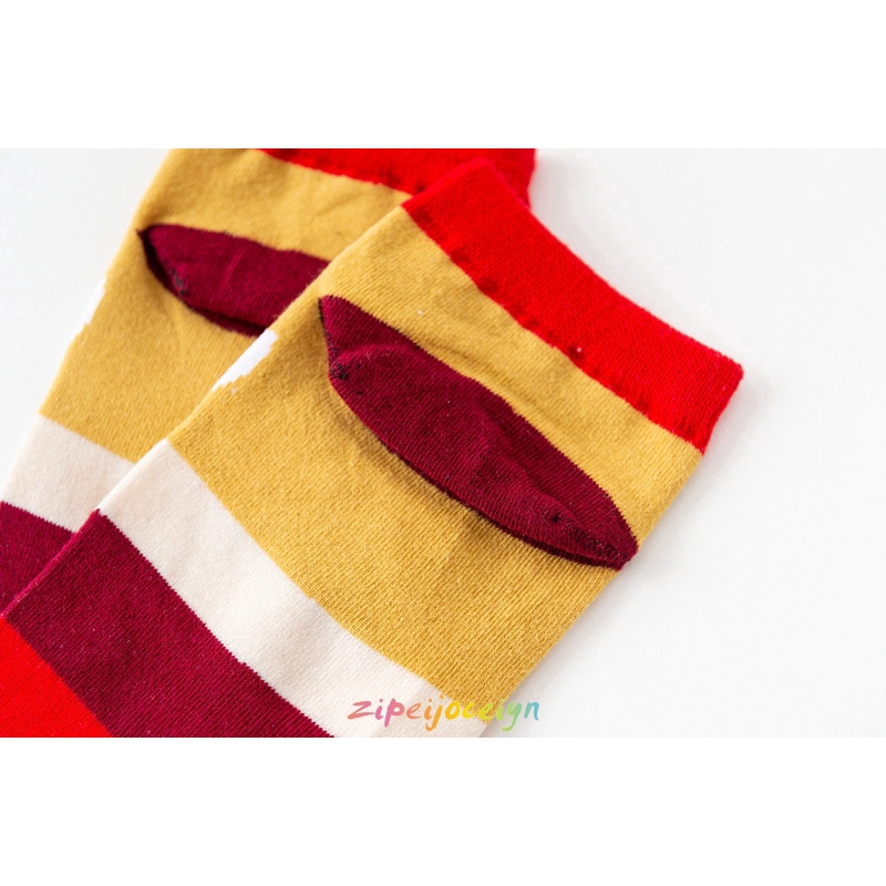 Vớ cổ thấp họa tiết hoạt hình thời trang cho nam