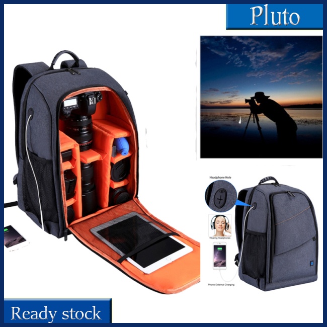 Mới Ba Lô PULUZ Chống Nước Chống Sốc Cho Máy Ảnh DSLR SLR