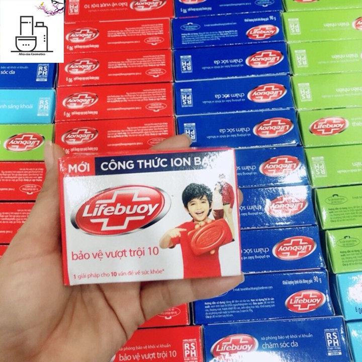 Xà bông cục Lifebuoy 90g