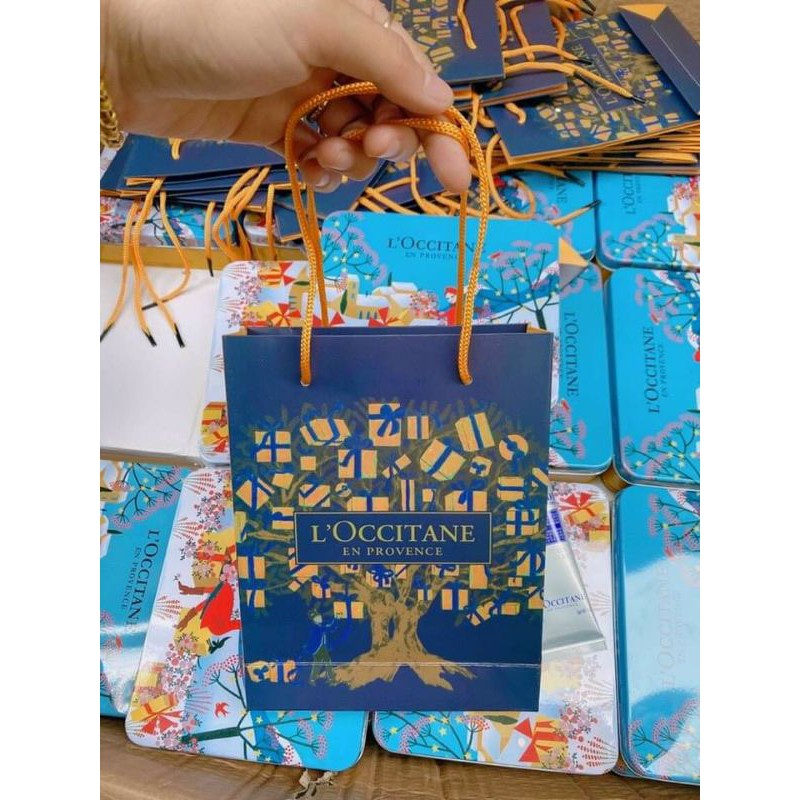Set 5 Tuýp Kem Tay Giáng Sinh Dưỡng Da Tay L'occitane - Kem Dưỡng Tay Mềm Mịn - Chống Khô Rát