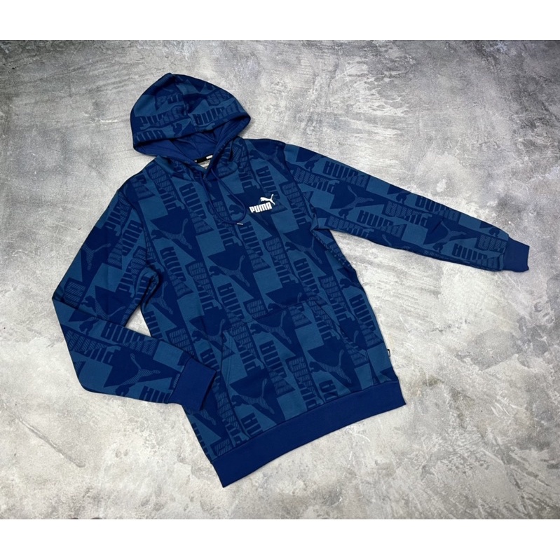 Áo hoodie nỉ bông Puma