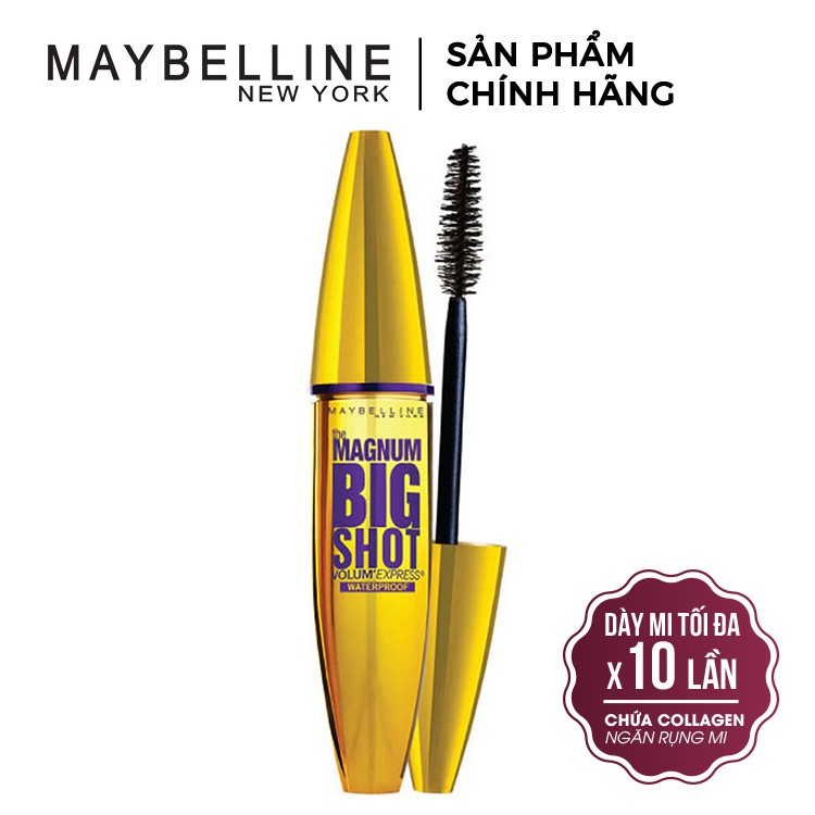 [CHÍNH HÃNG] Mascara Maybelline Dày Và Dài Mi Big Shot 10ml PM703