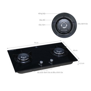 Bếp Gas Âm Electrolux EGG7627EK