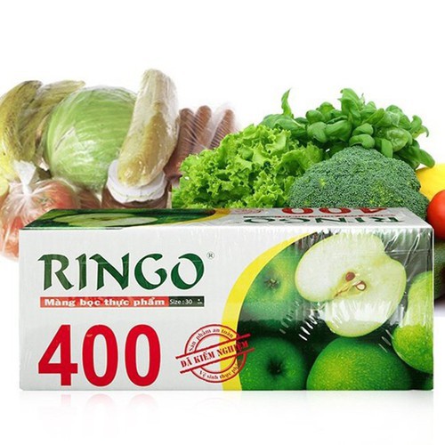 Màng bọc thực phẩm Ringo, EUFOOD WRAP 400 PVC ( Mwap) 9µ x 30cm x 200m