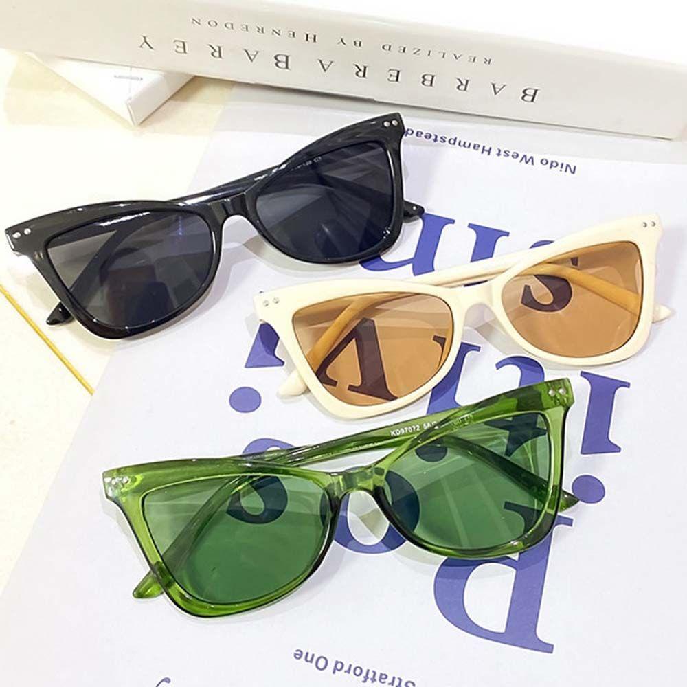 Kính Mát Tam Giác In Họa Tiết Da Báo Chống Tia UV400 Phong Cách Âu Mỹ Thời Trang Cho Nữ Back2Lilife
