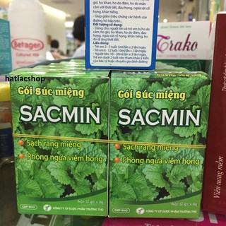 Combo 2 Gói Muối Súc Miệng Sacmin