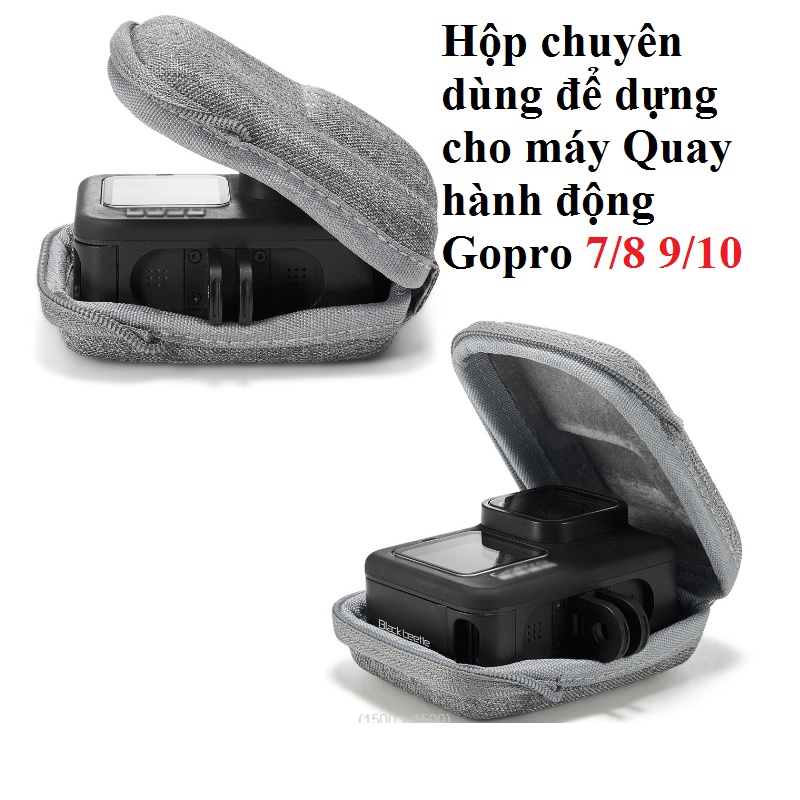 Túi đựng GoPro 10 / 9 / 8 / 7 / 6 / 5 mini bằng vải chống va đập và bảo vệ gopro